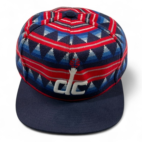 Mitchell & Ness Other - Mitchell & Ness Washington‎ Wizards NBA Hat Knit Geometric Snapback Aztec
